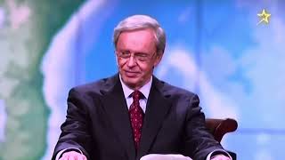 Charles Stanley - teaching with my fav verse, Romans 8:28