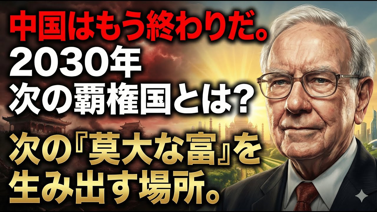 【インド＝30年前の中国】「まだ発展途上だ」と見下している間に、14億人の若者のエネルギーが中国を追い越していきます。2030年のインド株見通し。人口減の中国と若さ溢れるインド、天国と地獄の分かれ道