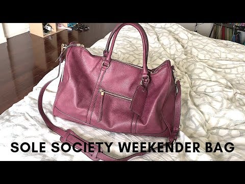 sole society duffle bag