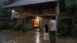 The orphaned girl was surprised to see her foster father building another room. screenshot 3