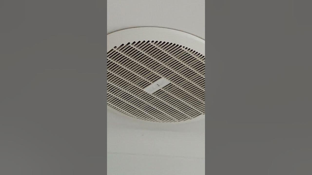 Bathroom Exhaust Fan Making Rattling Noise A bathroom exhaust fan with a rattle - YouTube