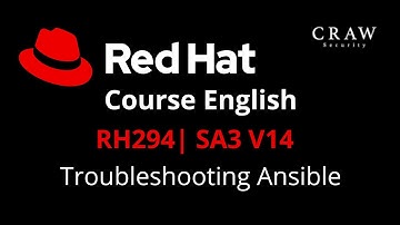 RedHat Course English | RH294 | SA3 V14 | Troubleshooting Ansible | Recall | RedHat | Class 49