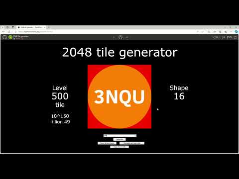 2048 Tiles 401-500 Numbers To Infinity Part 5 - YouTube
