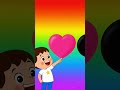 Learn Colors for Kids 🌈 | Pink, Black & White | Fun Cartoon Colors for Toddlers