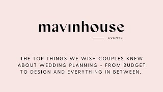 The Top Things Planners Wish Couples Knew About Wedding Planning