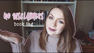 NO DISCLAIMERS BOOK TAG 🌸🍵