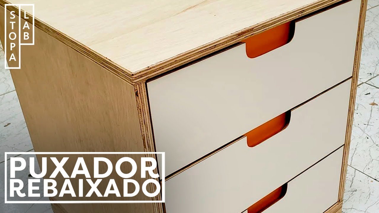 PUXADOR CAVA COM REVESTIMENTO EM LAMINADO DECORATIVO - STOPA LAB ...