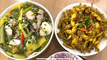 Nhái xào sả ớt #nhái xào sả ớt  #Đamchatquehuong #Bếpcôbahậugiang