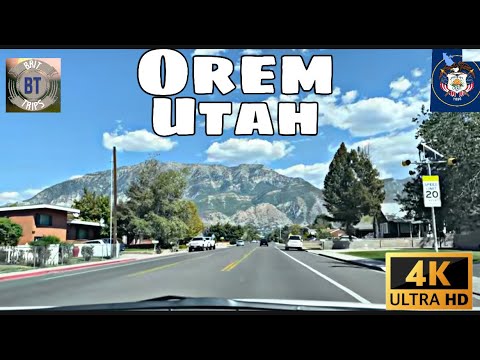 Orem, UT - Utahs 5th Largest City - Driving Tour