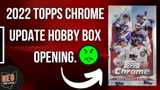 2022 Topps Chrome Update Hobby box opening. Better, worse or the same as retail?