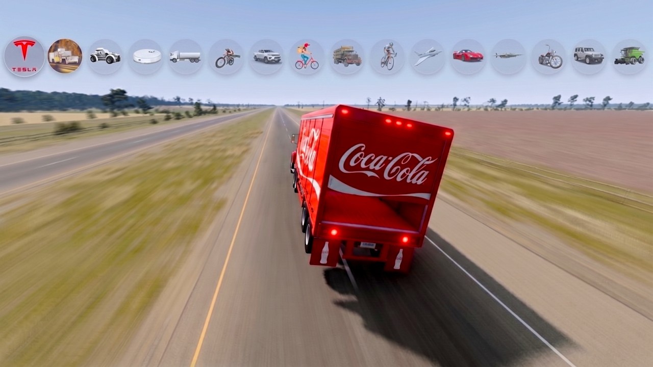 Best of Instant 550 MPH Acceleration 🚀 Which Vehicle Can Survive? 🤔 - BeamNG Drive