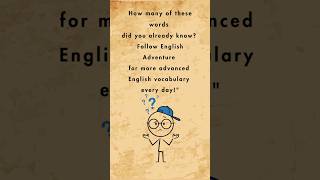 🔥 3 Advanced English Words You Must Know! | Improve Your Vocabulary Fast 📚