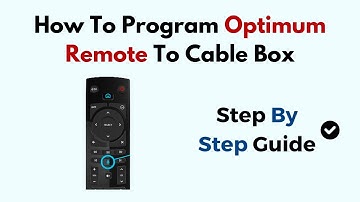 How to Program Optimum Remote to Cable Box (Step-by-Step Setup & Pairing Guide)