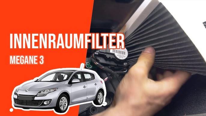 DIY Renault Megane 3 III Facelift 2014 Luftfilter wechseln Airfilter 