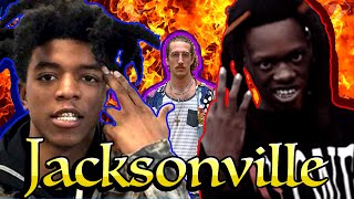 Gang Violence in Jacksonville - Yungeen Ace vs Foolio Street Interviews