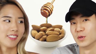 People Try Flavored Almonds