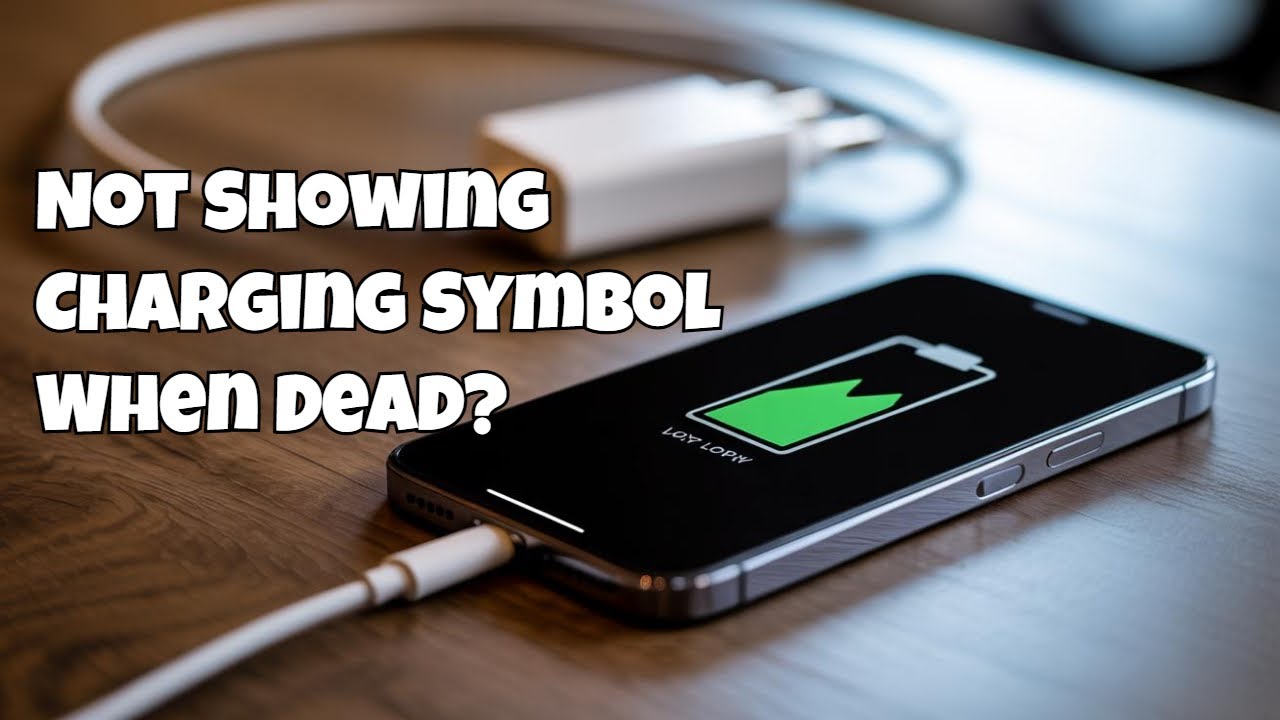 How To Fix iPhone Not Showing Charging Symbol When Dead - YouTube