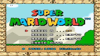 Super Mario World (SNES) Longplay