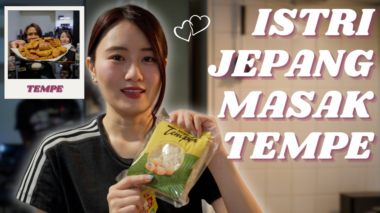 Saking SUKA TEMPE, Istri Jepang Coba Masak Tempe Pertama Kali! 🇯🇵🍳