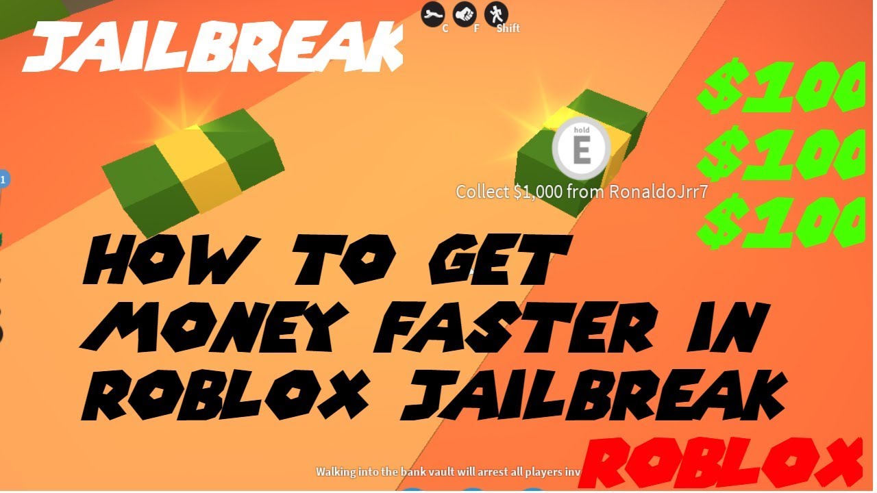 HOW TO MAKE MONEY FASTER(ROBLOX JAILBEAK) - YouTube