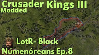 Many invasions!  CK3 Modded - LotR Mod Black Númenóreans Ep.8