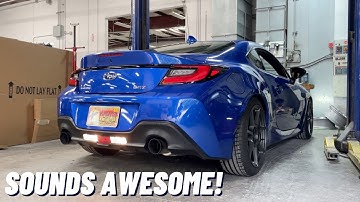JDL Front Pipe Install on my 2022 Subaru BRZ! Sounds REALLY Good