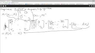 Proving Diagonalization of Matrix via EigenValues (Dr. Peyam)