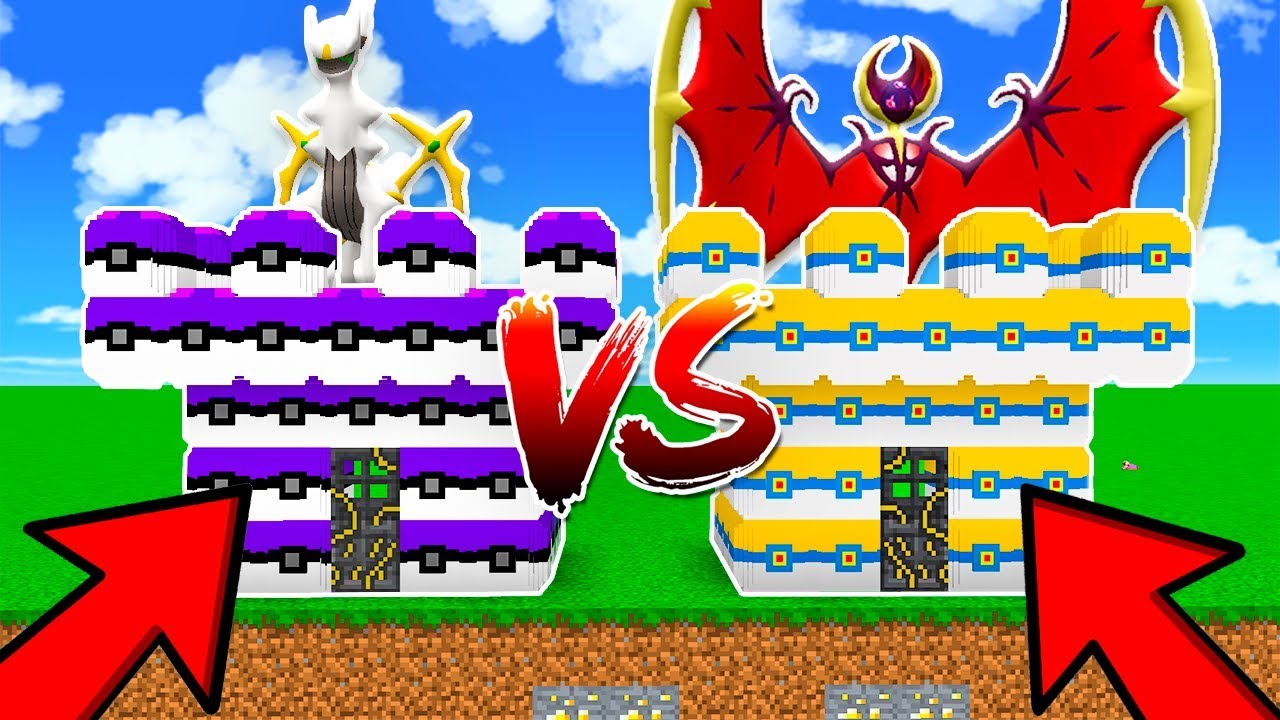 CASTILLO LUCKY BLOCK MASTER BALL VS PARQUE BALL en MINECRAFT!! 😱