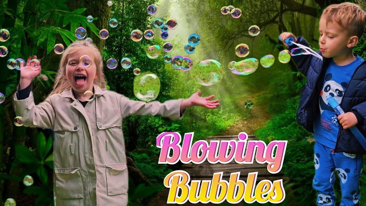 The Joy of Blowing Bubbles is Life's Simple Pleasures with Emily and Thomas