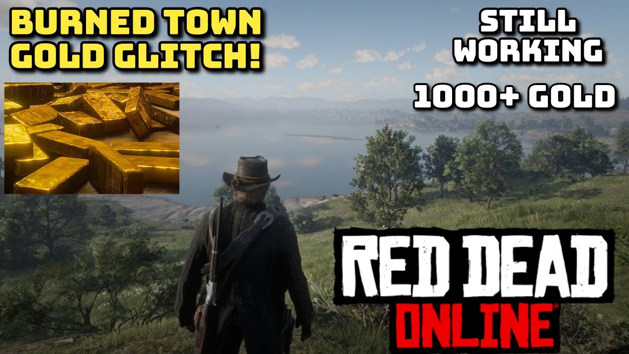 *STILL 1 AND WORKING* BURNED TOWN GOLD MONEY XP GLITCH RDR2 ONLINE