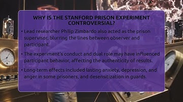 Why Is The Stanford Prison Experiment Controversial? - Strange Science HQ