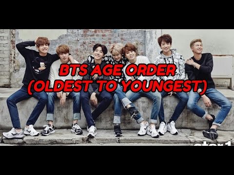 Bts Oldest To Youngest Bts 2020