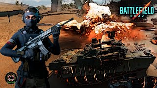 Геймплей танка Battlefield 2042 (99 убийств) — BF2042 M1A5 Abrams