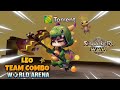 Leo team combo in world arena ep 2  summoners war
