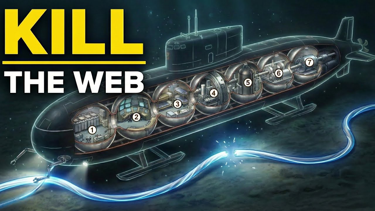 AS 31 LOSHARIK: The Secret Russian Spy Sub That Can Kill The Internet