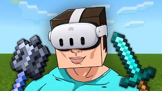 Minecraft PvP But I’m Playing in VR screenshot 1
