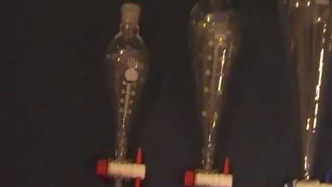 Squibb Pear Shaped Separatory Funnel Set-125ml, 250ml, 500ml & 1000ml