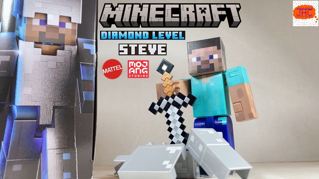 Minecraft Diamond Level Enderman Action Figure