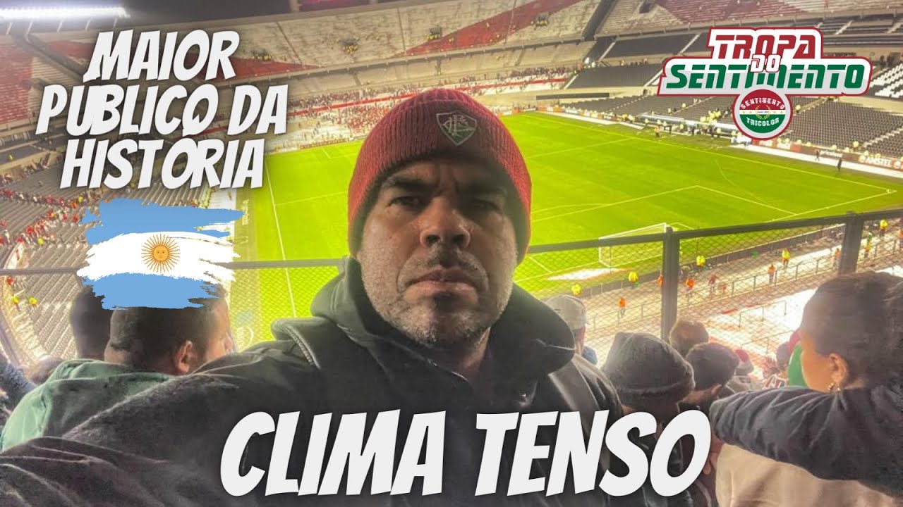 VLOG 🇦🇷- ACOMPANHEI O FLUMINENSE NO JOGO DE MAIOR PÚBLICO DA HISTÓRIA DO RIVER PLATE NO MONUMENTAL