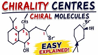 Chiral Centres &amp; Chiral Molecules Explained in Minutes | Organic Chemistry