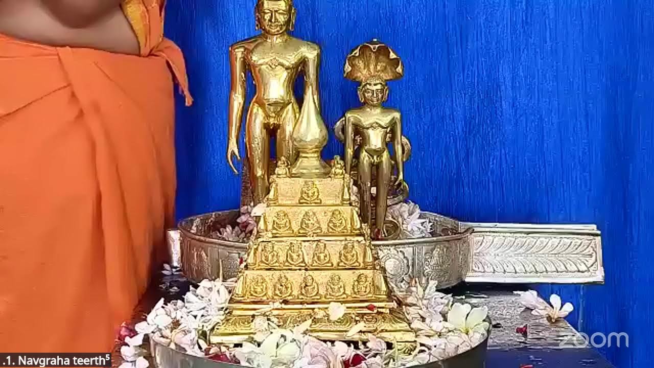 श्री नवग्रह तीर्थ वरूर कर्नाटक Panchamrut abhishek 28-02-2026