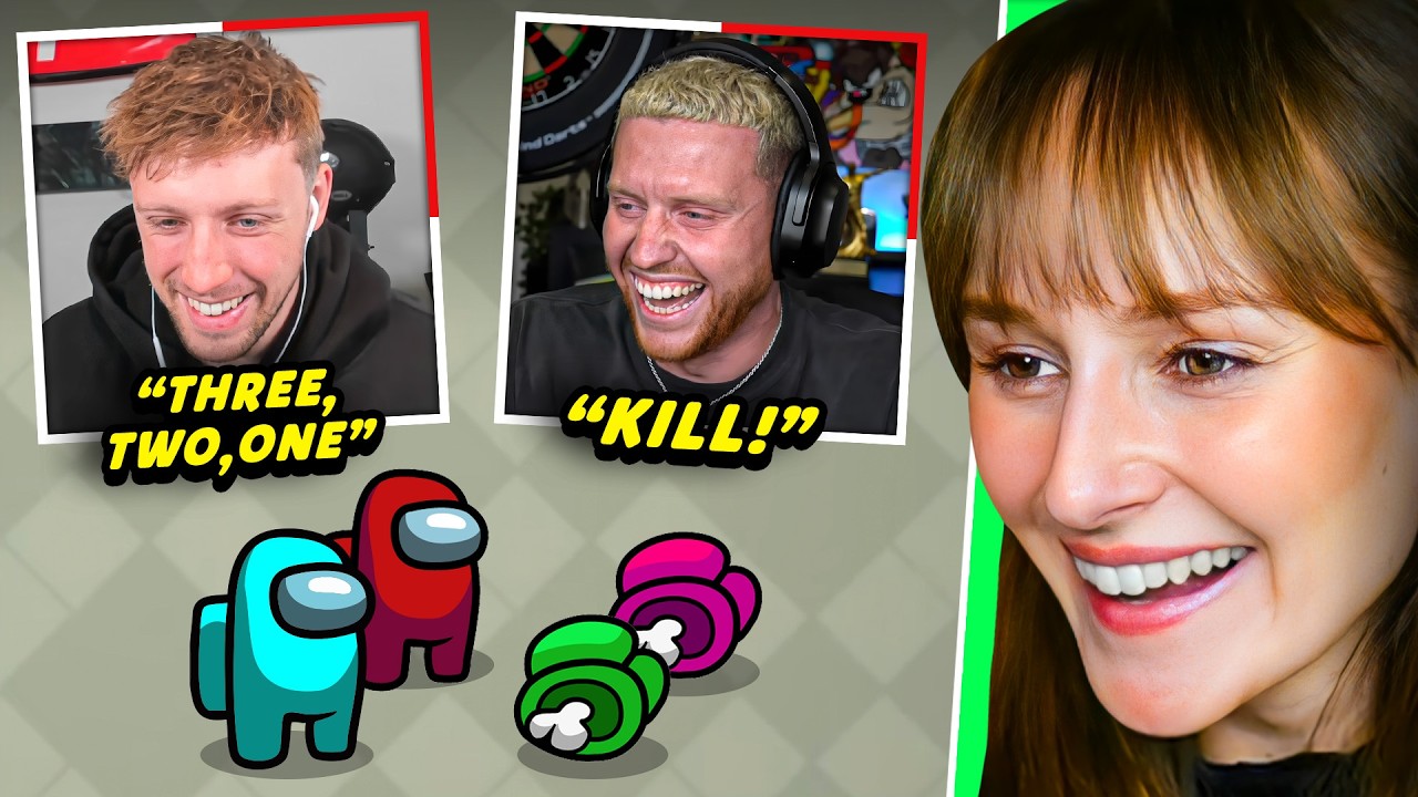 Freya Reacts to SIDEMEN AMONG US BUT THE IMPOSTERS CAN TALK TO EACHOTHER