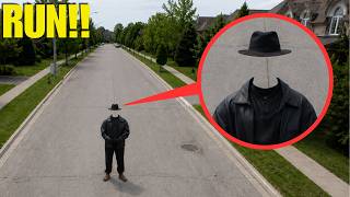 If you ever see this INVISIBLE MAN, run away now!! (He came for the Stromedy house)