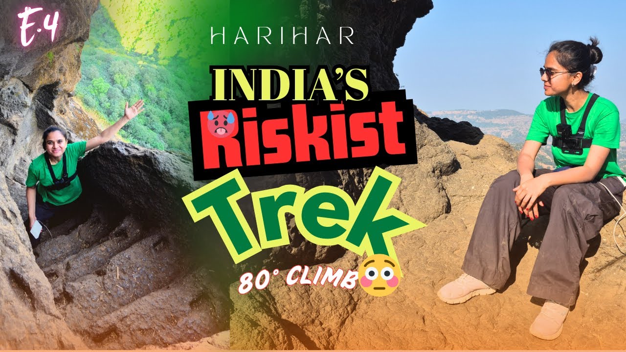 Most People Should NOT Try This Trek | One Mistake Here… And It’s Over | Harihar Fort . EP. 4