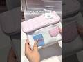 ASMR makeup packing with cute pouches ✨🎀🫶🏻 #dailyvlog #cute #asmr #makeup