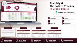 Fertility & Ovulation Tracker in Google Sheets screenshot 1