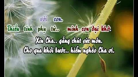 Xót Thương Cha - demo - http://songvui.org