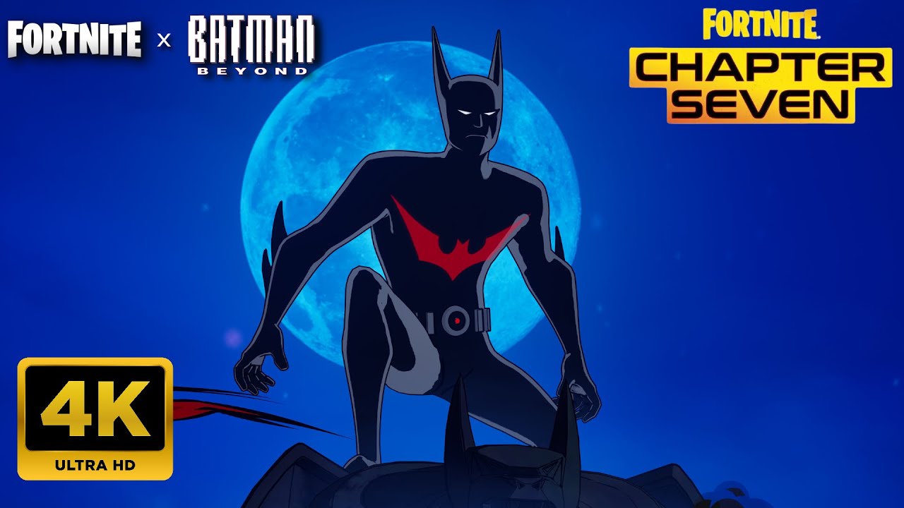 Batman Beyond 4K Gameplay | FORTNITE x BATMAN BEYOND