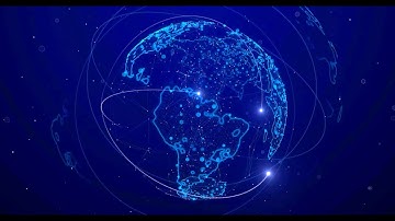 High tech digital lines background 4k