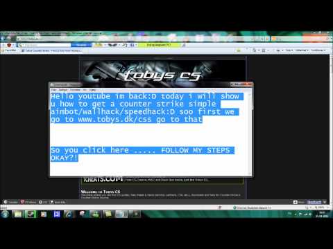CS:S How To Get Hack - Aimbot Wallhack and speedhack